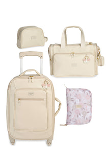 KIT MATERNIDADE 4 PÇS BORBOLETAS -MARFIM