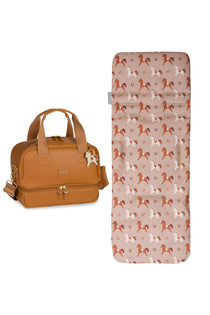 KIT PARQUINHO CAVALINHOS LISA - CARAMELO - MASTERBAG