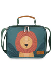 MOCHILA DE RODINHA + LANCHEIRA KIDS - LEÃO - VERDE - MASTERBAG KIDS