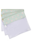 KIT MATERNIDADE 4 PÇS MARGARIDA - MENTA - MASTERBAG