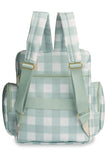 KIT VIAGEM DE FIM DE SEMANA - BEAR XADREZ - MENTA - MASTERBAG