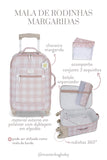 MALA DE RODINHA MARGARIDA - ROSA - MASTERBAG