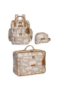 KIT VIAGEM DE FIM DE SEMANA SAFARI - CAQUI - MASTERBAG