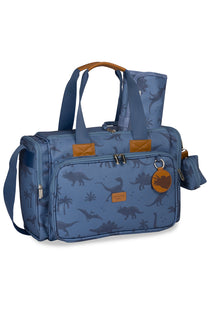 BOLSA TÉRMICA ANNE DINOSSAURO - AZUL