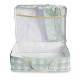 MALA VINTAGE BEAR XADREZ - MENTA - MASTERBAG