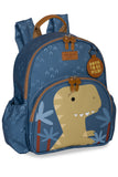 MOCHILA KIDS DINOSSAURO - AZUL - MASTERBAG