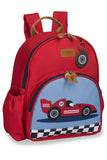KIT MOCHILA + LANCHEIRA KIDS CARROS - VERMELHO