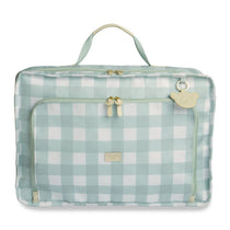 MALA VINTAGE BEAR XADREZ - MENTA