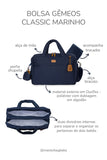 BOLSA GÊMEOS CLASSIC - MARINHO - MASTERBAG