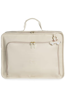 MALA VINTAGE CARRINHOS - MARFIM - MASTERBAG