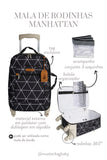 MALA DE RODINHA MANHATTAN - PRETO
