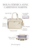 BOLSA TÉRMICA ANNE CARRINHOS - MARFIM - MASTERBAG