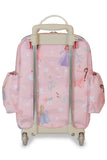 MOCHILA DE RODINHAS + LANCHEIRA KIDS PRINCESAS - ROSA - MASTERBAG KIDS
