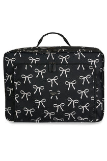 MALA VINTAGE MARIE ESTAMPADA - PRETO