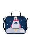 KIT MOCHILA KIDS + LANCHEIRA - ESPAÇO - MARINHO