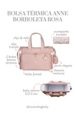 BOLSA TÉRMICA ANNE BORBOLETAS - ROSA