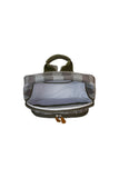 MOCHILA + LANCHEIRA KIDS BEAR - OLIVA - MASTERBAG KIDS