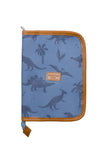 PORTA CARTEIRA DE VACINAÇÃO DINOSSAURO - AZUL - MASTERBAG