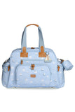 KIT MATERNIDADE 4 PÇS BARQUINHOS ESTAMPADA - AZUL - MASTERBAG