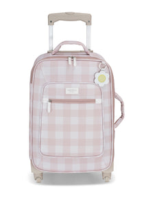 MALA DE RODINHA MARGARIDA - ROSA