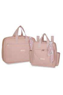 Kit Mala + Mochila Passeio Flora PVC – Masterbag Baby