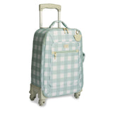 MALA DE RODINHA BEAR XADREZ - MENTA - MASTERBAG