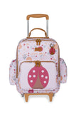 MOCHILA DE RODINHA KIDS JOANINHA - ROSA - MASTERBAG