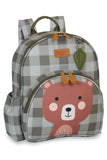 MOCHILA KIDS BEAR - OLIVA - MASTERBAG KIDS