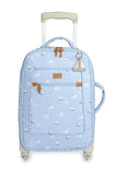 KIT MATERNIDADE 4 PÇS BARQUINHOS ESTAMPADA - AZUL - MASTERBAG