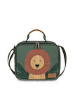 MOCHILA KIDS + LANCHEIRA - LEÃO - VERDE - MASTERBAG KIDS