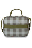 MOCHILA DE RODINHAS + LANCHEIRA KIDS BEAR - OLIVA - MASTERBAG KIDS