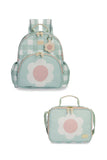 MOCHILA + LANCHEIRA KIDS MARGARIDA - MENTA - MASTERBAG KIDS