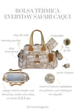 BOLSA TÉRMICA EVERYDAY SAFARI - CAQUI