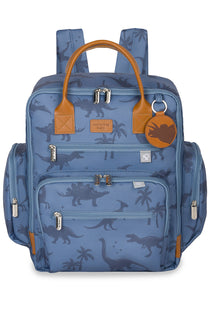 MOCHILA URBAN DINOSSAURO - AZUL