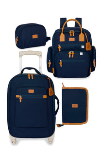 KIT MATERNIDADE 4 PÇS CLASSIC - MARINHO