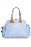 KIT MATERNIDADE 3 PÇS BARQUINHOS ESTAMPADA - AZUL - MASTERBAG