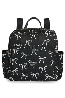 MOCHILA VINTAGE MARIE ESTAMPADA - PRETO