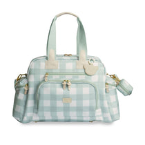 BOLSA TERMICA EVEREDAY BEAR XADREZ - MENTA - MASTERBAG