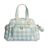 BOLSA TERMICA EVEREDAY BEAR XADREZ - MENTA - MASTERBAG