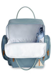 KIT MATERNIDADE 3 PÇS BARQUINHOS LISA - AZUL - MASTERBAG