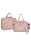 Kit Mala Maternidade + Bolsa de Passeio Flora PVC – Masterbag Baby