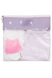 SAQUINHO ORGANIZADOR KIDS - ROXO - UNICÓRNIO - MASTERBAG KIDS