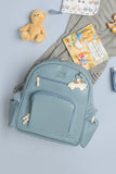 MOCHILA NOAH CARRINHOS - AZUL