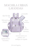 MOCHILA URBAN LAVANDAS - MASTERBAG