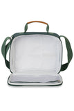 MOCHILA DE RODINHA + LANCHEIRA KIDS - LEÃO - VERDE - MASTERBAG KIDS