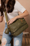 FRASQUEIRA TÉRMICA VICKY AVIÃO LISA - OLIVA - MASTERBAG