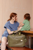 BOLSA TÉRMICA ANNE BORBOLETAS - OLIVA - MASTERBAG