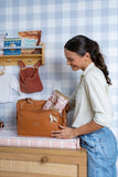 BOLSA TÉRMICA ANNE CAVALINHO LISA - CARAMELO - MASTERBAG
