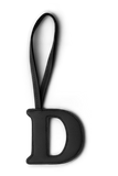 CHAVEIRO LETRA D PERSONALIZADO - PRETO - MASTERBAG