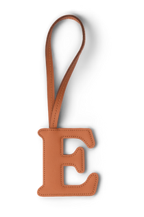 CHAVEIRO LETRA E PERSONALIZADO - CARAMELO - MASTERBAG